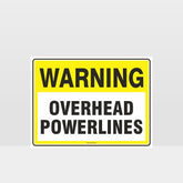 Custom Gate Signs,Warning Overhead Powerlines Sign
